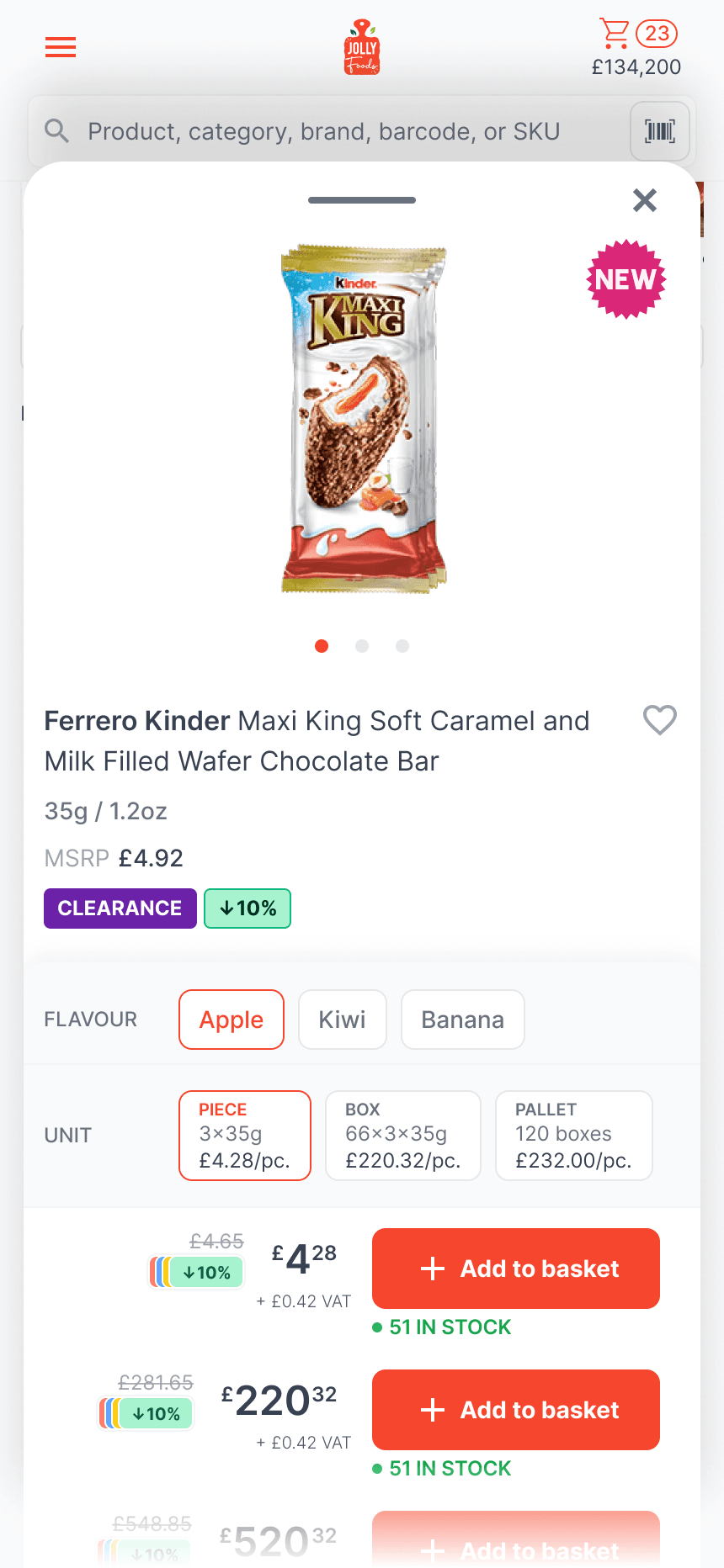 Product detail
