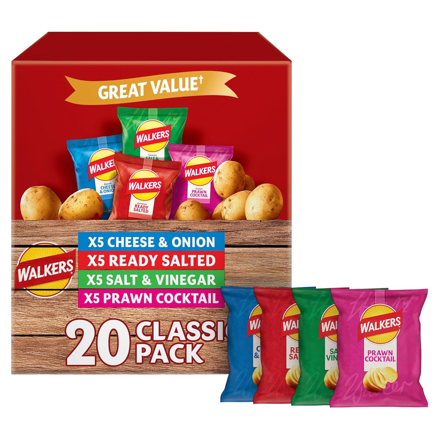 Walkers Variety Crisps
